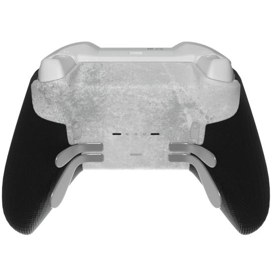 Custom Airbrush Controller Microsoft Xbox Series X - Xbox One S - Elite -
horror-themed video game controller with distressed white, red, black, and gray graphics, featuring bold red lettering and a weathered zombie survival-horror aesthetic.
