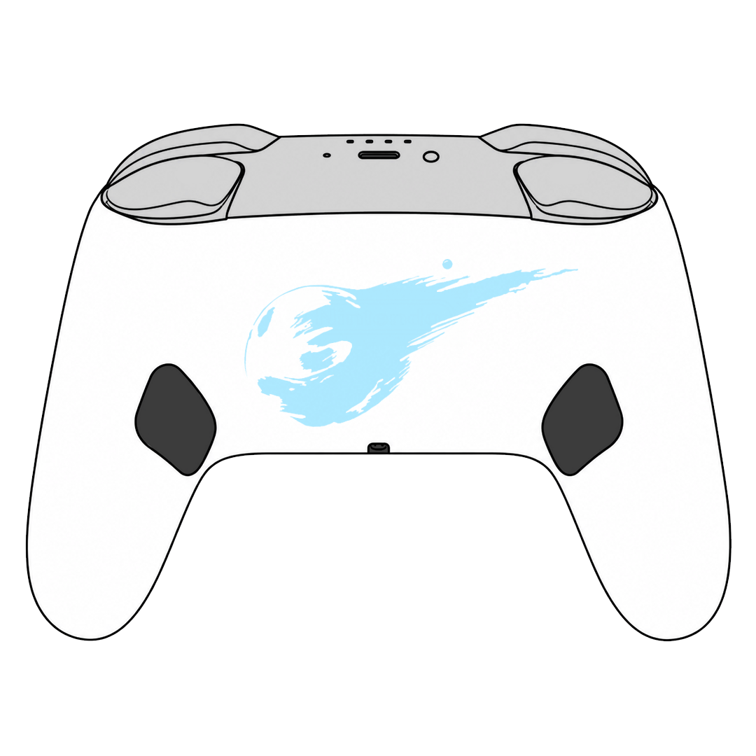 Custom Airbrush Painted Controller Nintendo Switch 2 Two - SSBU Smash Bros Anime Final Fantasy Fighting RPG