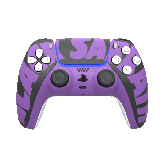 Custom Airbrush Painted Controller Sony PlayStation 5 PS5 - Black Sabbath Ozzy Osborn Master Reality