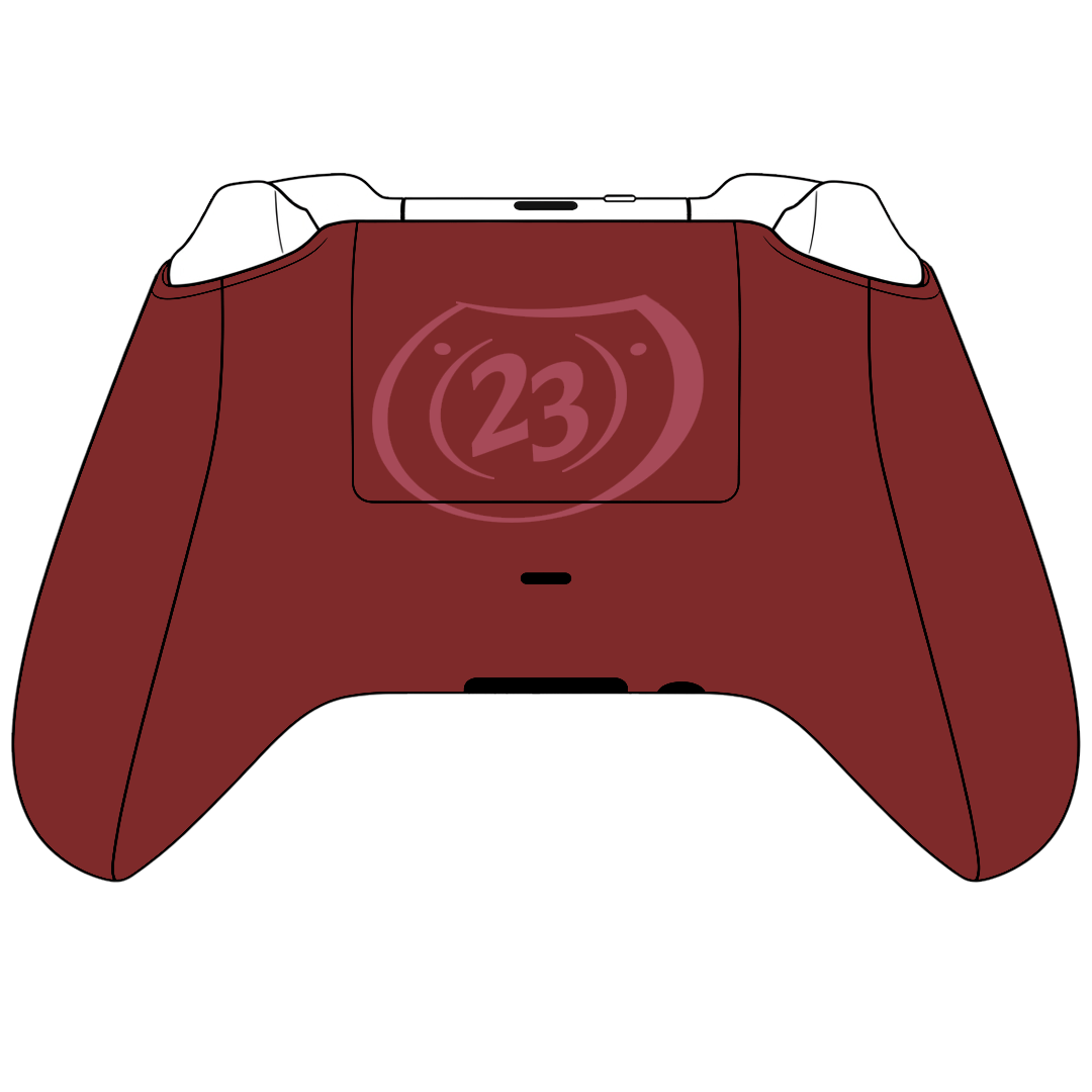 Custom Airbrush Painted Controller Microsoft Xbox Series X XSX One - Dr. Pepper Soda Pop Texas Big Gulp Maroon Burgundy