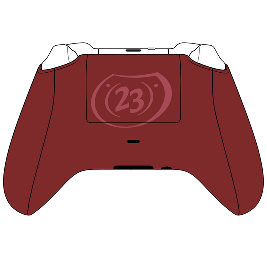 Custom Airbrush Painted Controller Microsoft Xbox Series X XSX One - Dr. Pepper Soda Pop Texas Big Gulp Maroon Burgundy