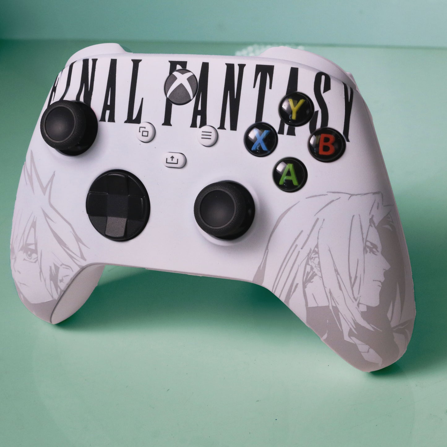 Custom Controller Microsoft Xbox Series X - Xbox One S - Video Game Final Fantasy Coud Sepiroth RPG Epic