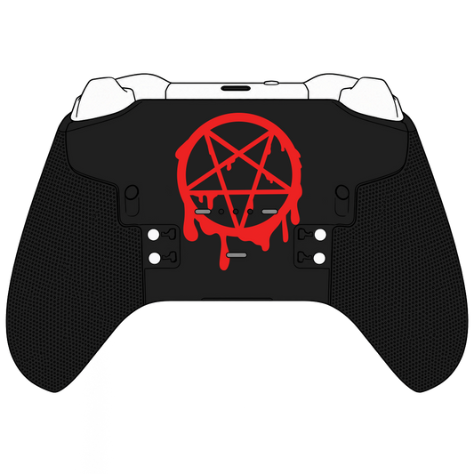 Custom Airbrush Controller Microsoft Xbox Series X - Xbox One S - Elite -Helluva Boss Imp Assassin Hell Imps Demons Angels Secret Mission Wolf Owl