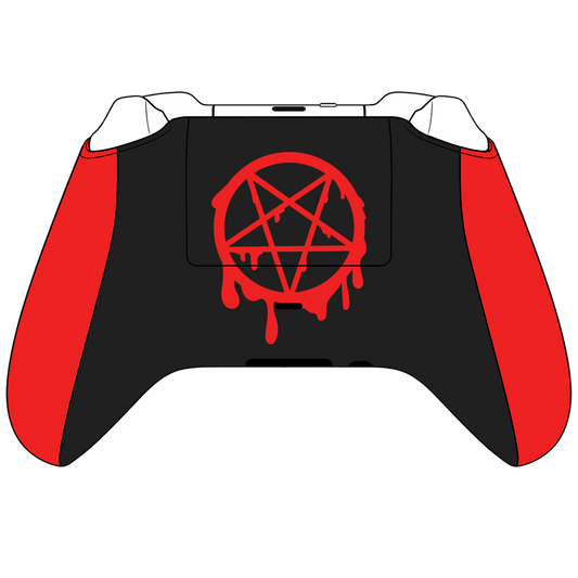 Custom Controller Microsoft Xbox Series X - Xbox One S - Helluva Boss Imp Assassin Hell Imps Demons Angels Secret Mission Wolf Owl