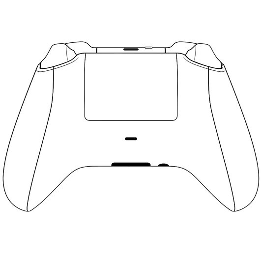 Custom Airbrushed Controller Microsoft Xbox Series X - Xbox One S - Power Rangers Morphin Time White