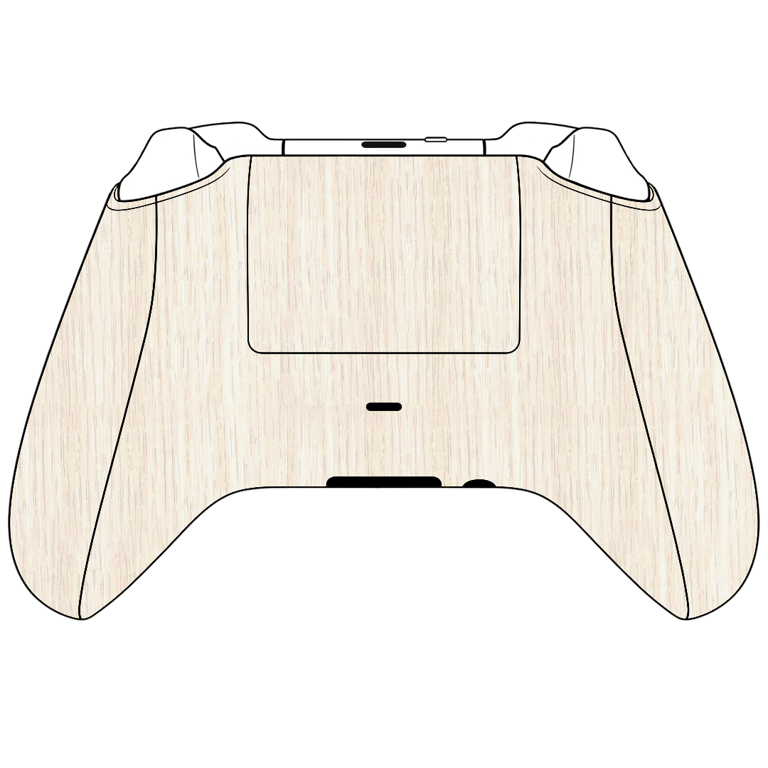 Custom Controller Microsoft Xbox Series X - Xbox One S - Purewood Wood Pine Grain