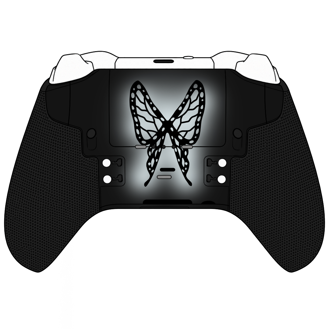 Custom Airbrush Controller Microsoft Xbox Series X - Xbox One S - Elite -
Demon Slayer Shinobu Butterfly Anime