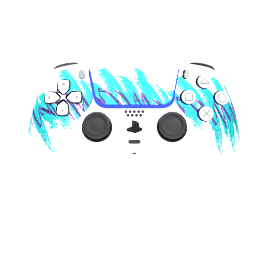 Custom Controller Sony Playstation 5 PS5 - Solo Jazz 92 Retro Wavelength