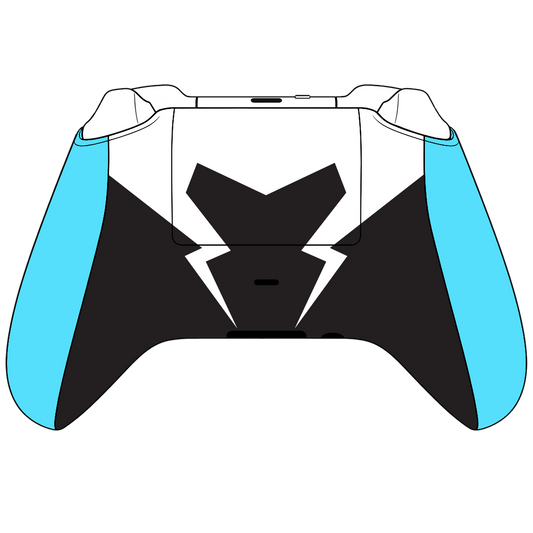 Custom Airbrush Controller Microsoft Xbox Series X - Xbox One S - Spider Gwen Spiderverse Ghost