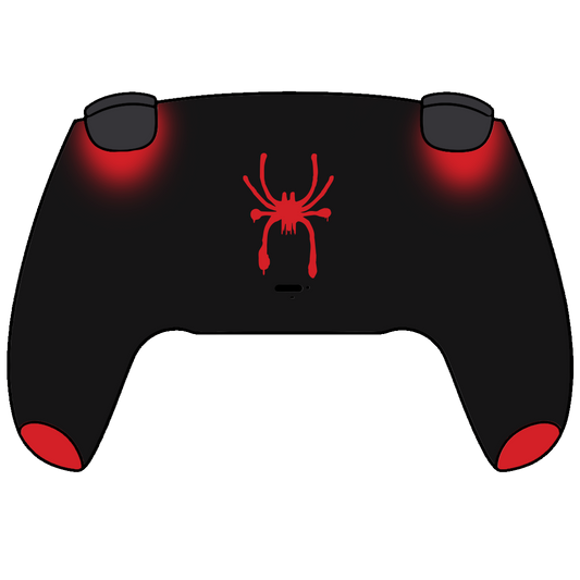 Custom Airbrush Controller Sony Playstation 5 PS5 - Spider Morales Spiderverse