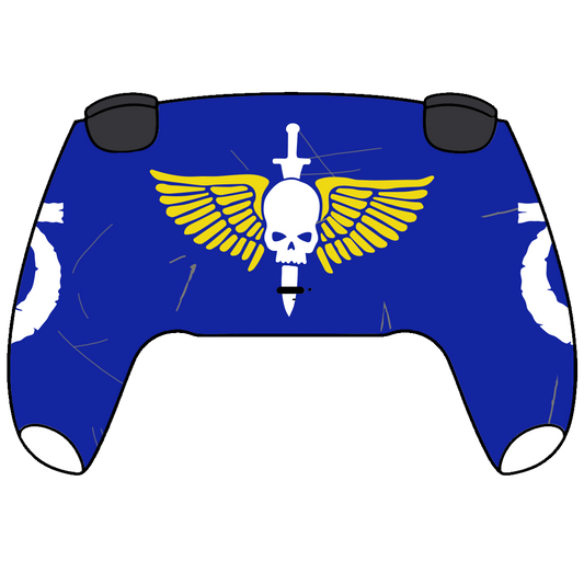 Custom Airbrush Painted Sony PlayStation 5 PS5 - Warhammer Sci-fi Space Marines Meka Fantasy Table Top Legion Video Game 40k