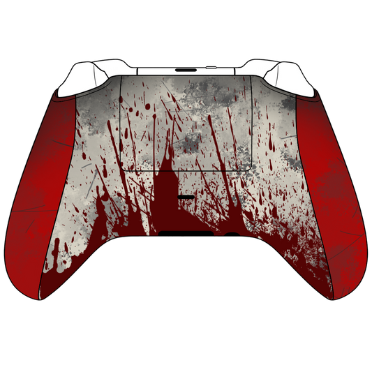 Custom Airbrush Controller Microsoft Xbox Series X - Xbox One S - Voorhees Jason Masked Murder Camp Crystal Lake Friday 13th