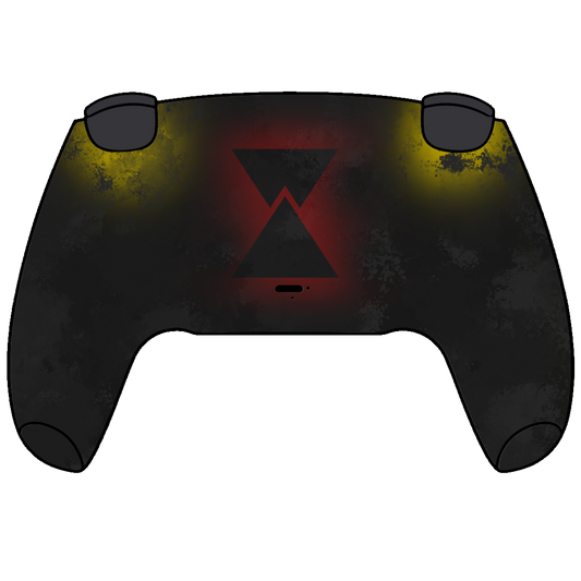 Custom Airbrush Controller Sony Playstation 5 PS5 - Black Widow Marvel Super Heroes