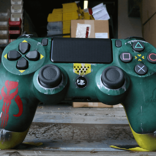 Custom Controller Sony Playstation 4 PS4 - Bounty Hunter Boba Fett