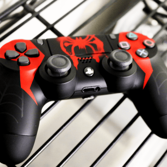 Custom Controller Sony Playstation 4 PS4 - Spider Morales Spiderverse