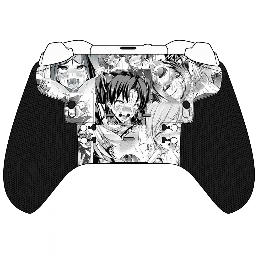 Custom Airbrush Controller Microsoft Xbox Series X - Xbox One S - Elite -
 AHEGAO Anime Spicy Manga