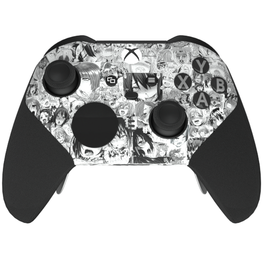 Custom Airbrush Controller Microsoft Xbox Series X - Xbox One S - Elite -
 AHEGAO Anime Spicy Manga
