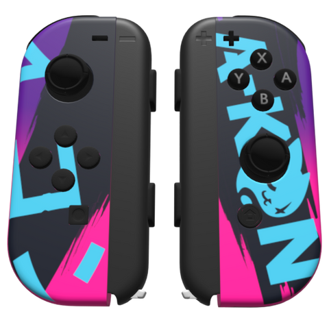 Custom Controller Nintendo Switch Joycons - Akon 2022 Convention Edition