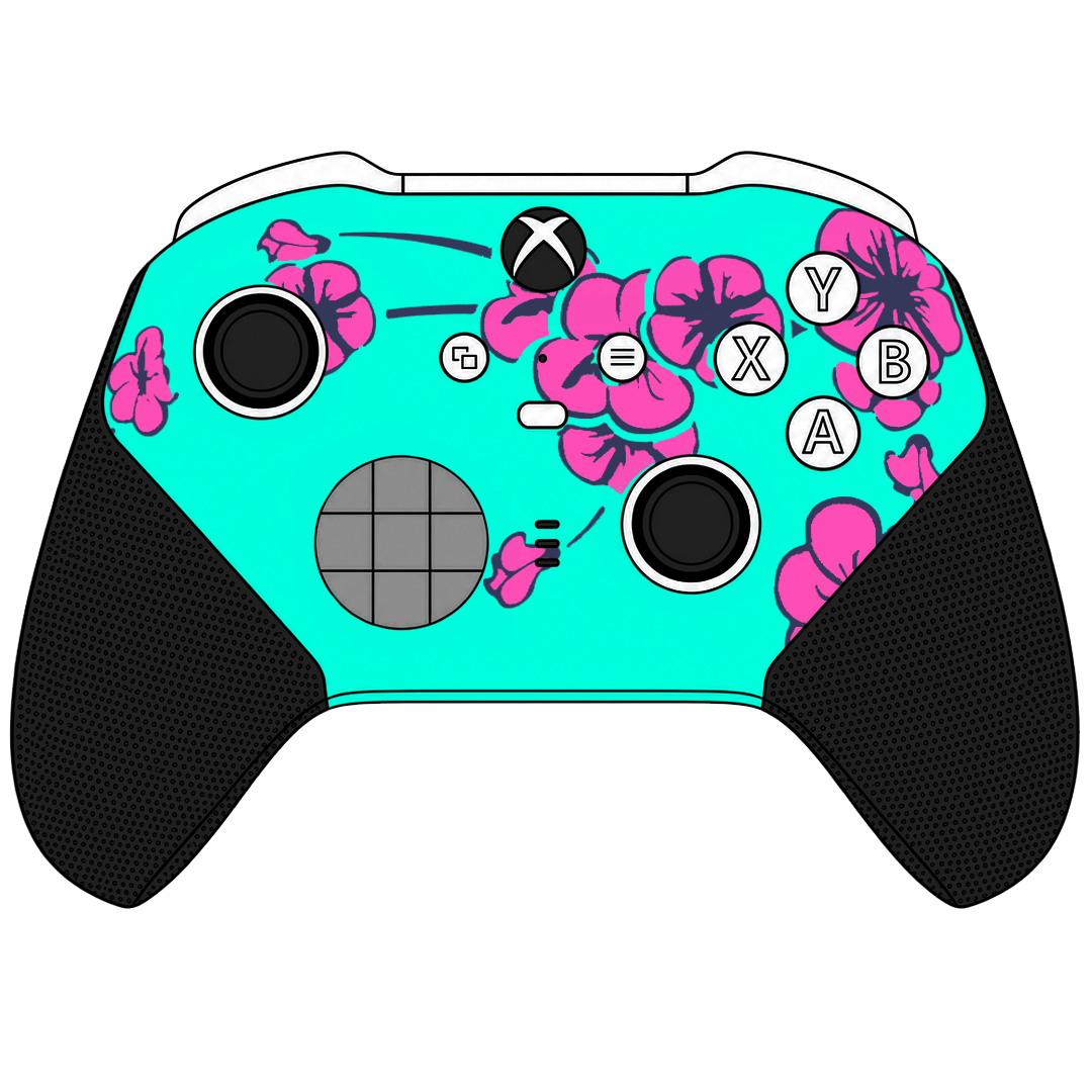 Custom Airbrush Controller Microsoft Xbox Series X - Xbox One S - Elite -Green Tea Sad Boy Boi Cherry Blossom Pink Teal Can 99 Cents 