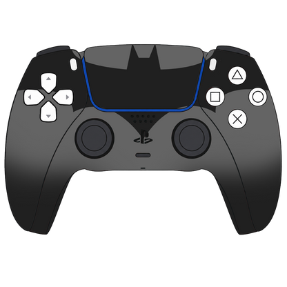 Custom Airbrush Painted Sony PlayStation 5 PS5 - Arkham Knight Dark Superhero Bat Man