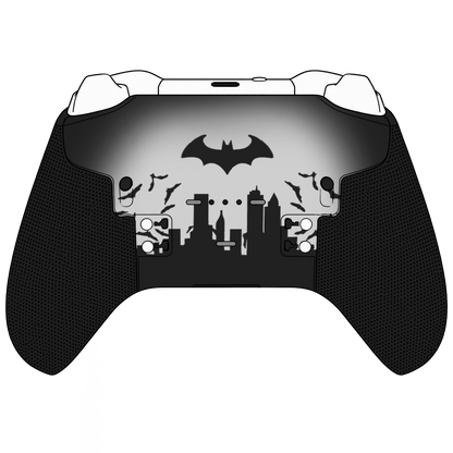Custom Airbrush Painted Controller Microsoft Xbox Series X  XSX One - Elite - Arkham Knight Dark Superhero Bat Man