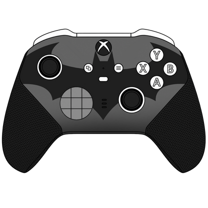 Custom Airbrush Painted Controller Microsoft Xbox Series X  XSX One - Elite - Arkham Knight Dark Superhero Bat Man