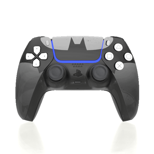 Custom Airbrush Painted Sony PlayStation 5 PS5 - Arkham Knight Dark Superhero Bat Man