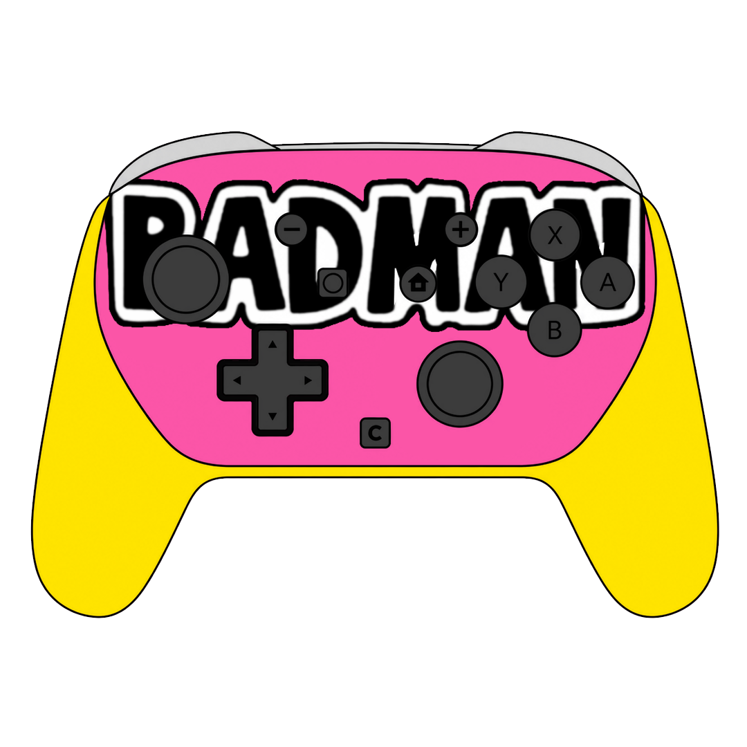 Custom Airbrush Painted Sony PlayStation 5 PS5 - Pink Yellow Bad Man Vegeta DBZ