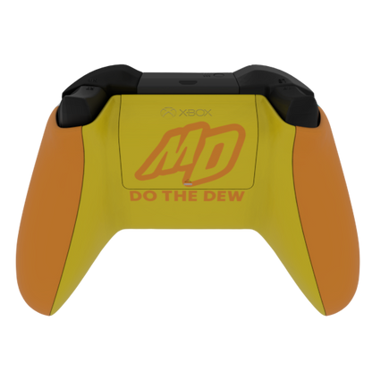 Custom Airbrush Painted Controller Microsoft Xbox Series X  XSX One - Baja Blast Mountain Dew Taco Bell Teal Red Yellow Wave