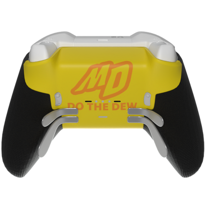 Custom Airbrush Controller Microsoft Xbox Series X - Xbox One S - Elite - Baja Blast Mountain Dew Taco Bell Teal Red Yellow Wave