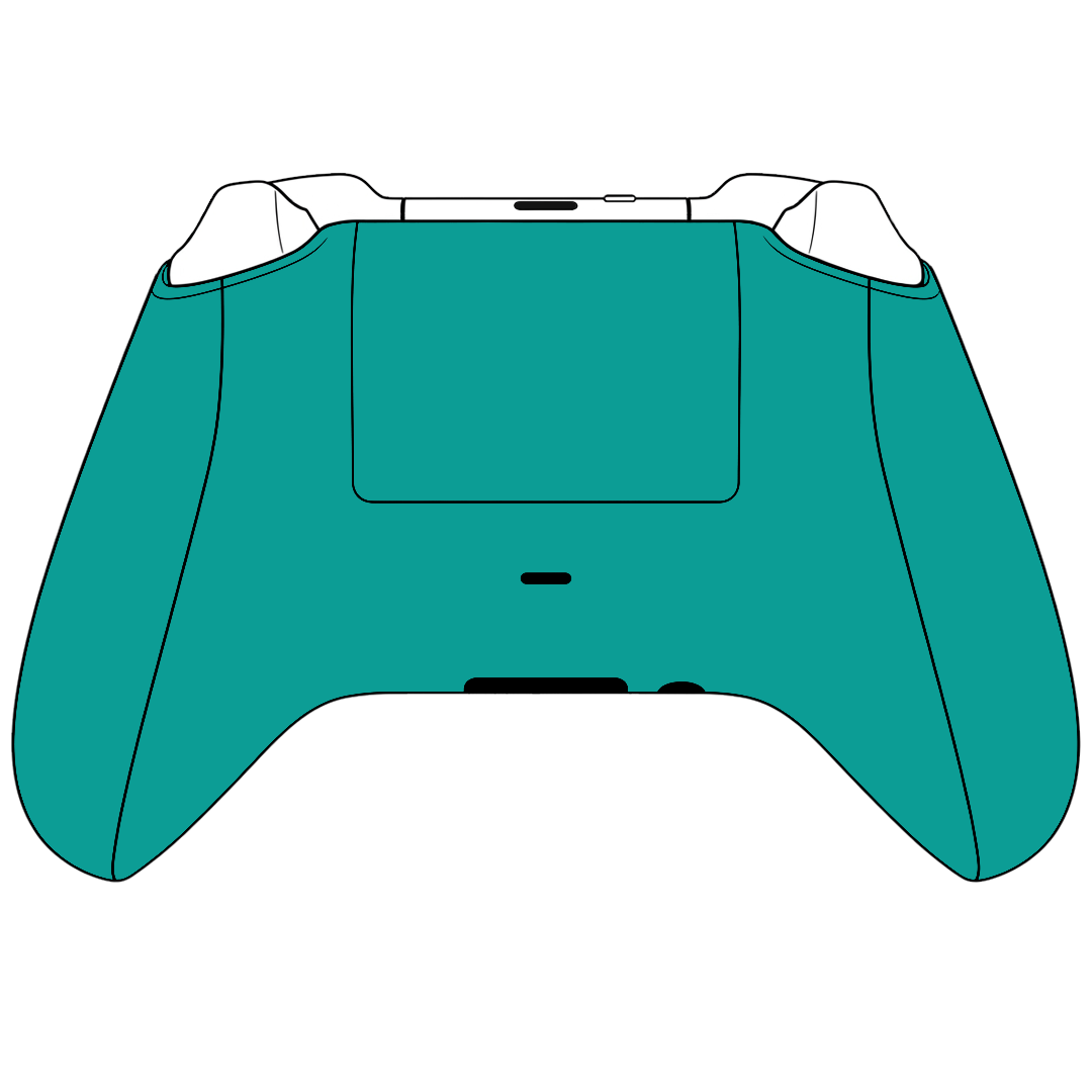 Custom Airbrush Painted Controller Microsoft Xbox Series X  XSX One - Baja Blast Mountain Dew Taco Bell Teal Red Yellow Wave