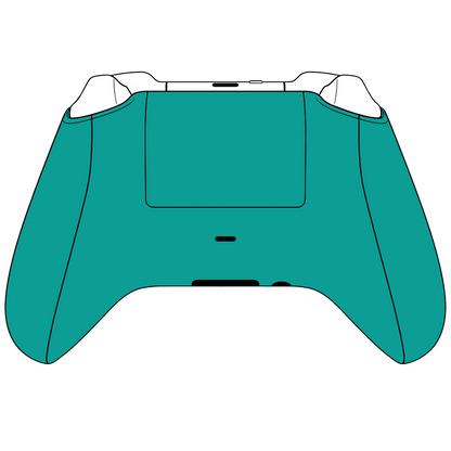 Custom Airbrush Painted Controller Microsoft Xbox Series X  XSX One - Baja Blast Mountain Dew Taco Bell Teal Red Yellow Wave