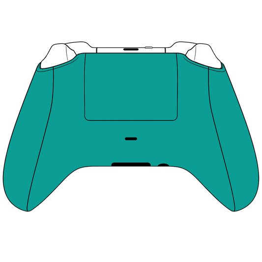 Custom Airbrush Painted Controller Microsoft Xbox Series X  XSX One - Baja Blast Mountain Dew Taco Bell Teal Red Yellow Wave