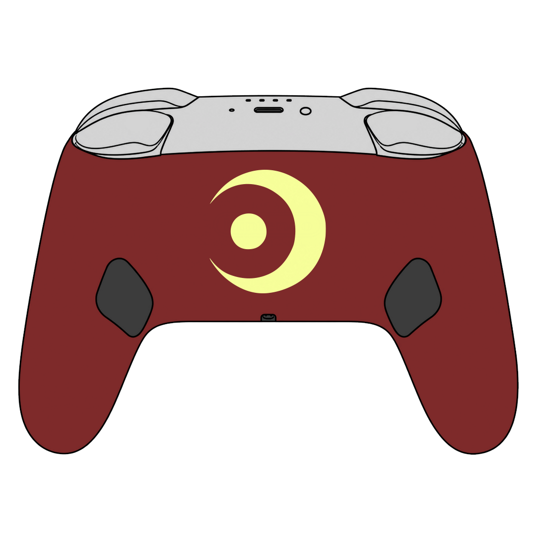 Custom Airbrush Painted Controller Nintendo Switch 2 Two - SSBU Smash Bros Anime Bayonetta Video Game