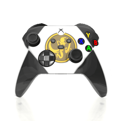 Custom Airbrushed Controller Microsoft Xbox Series X - Xbox One S - Power Rangers Morphin Time Black