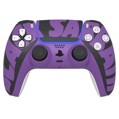 Custom Airbrush Painted Controller Sony PlayStation 5 PS5 - Black Sabbath Ozzy Osborn Master Reality