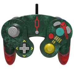 Custom Controller Nintendo Gamecube - Bounty Hunter Boba Fett