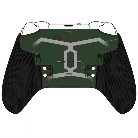 Custom Airbrush Controller Microsoft Xbox Series X - Xbox One S - Elite -Bounty Hunter Boba Fett
