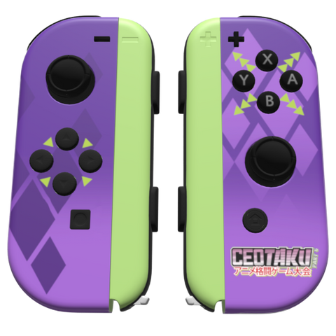 Custom Controller Nintendo Switch Joycons - Tournament CEO Taku 2022