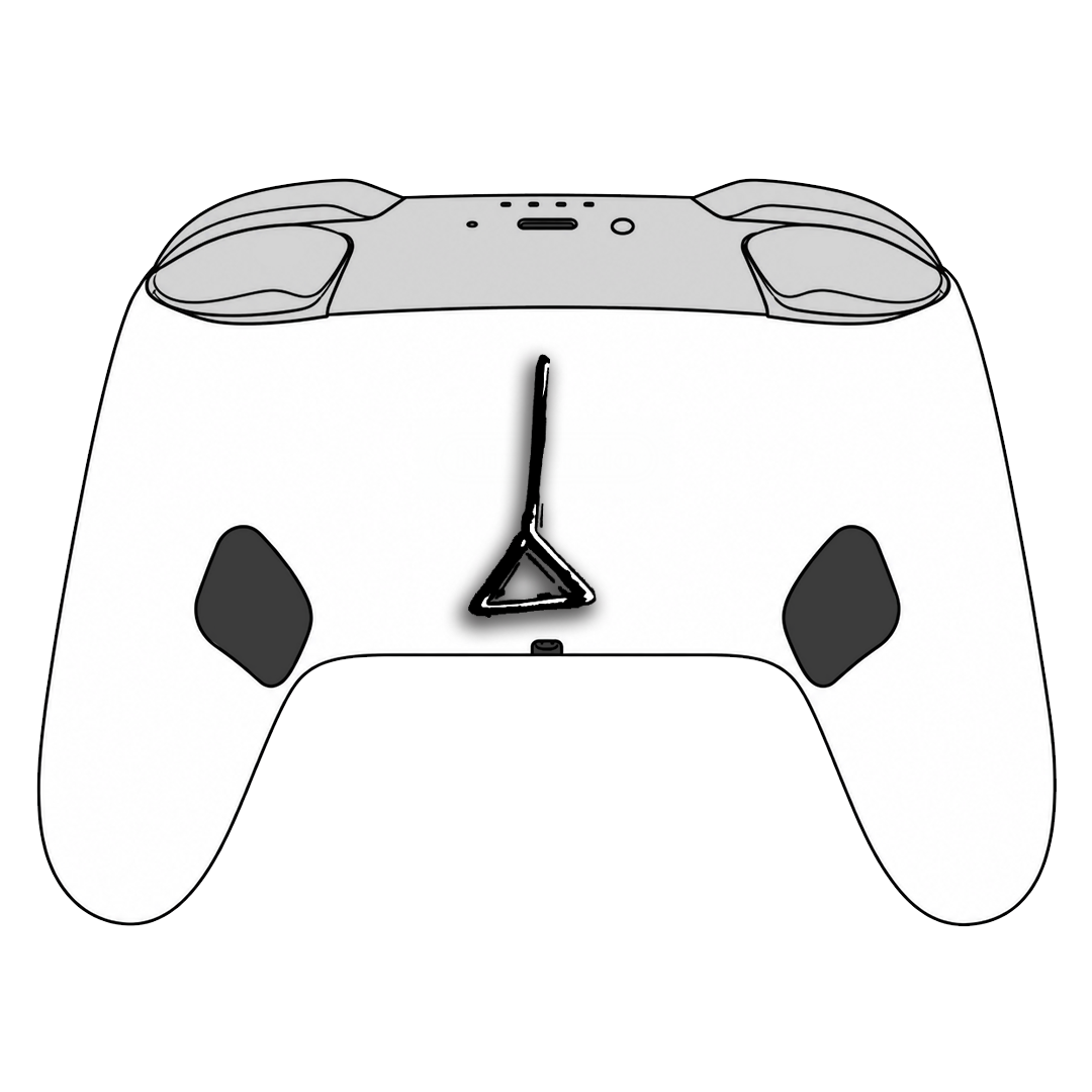 Custom Airbrush Painted Controller Nintendo Switch 2 Two - Anime Chainsawman Pochita Animation Cute Cool