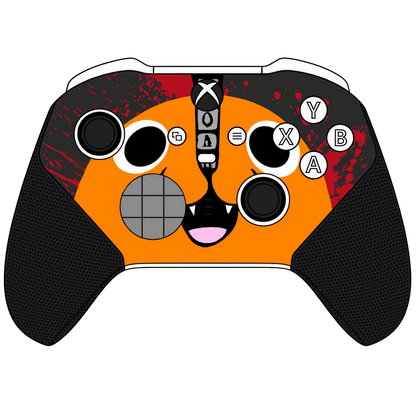 Custom Airbrush Controller Microsoft Xbox Series X - Xbox One S - Elite - Anime Chainsawman Pochita Animation Cute Cool