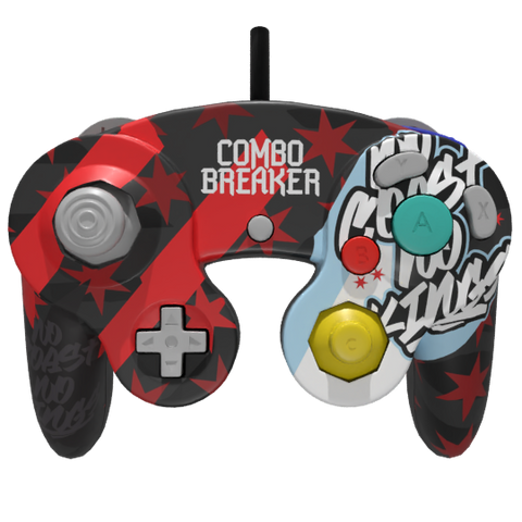 Custom Controller Nintendo Gamecube - Combo Breaker 2019 Competitive Gaming Tournament
