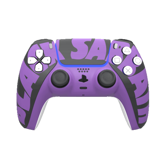 Custom Airbrush Painted Controller Sony PlayStation 5 PS5 - Black Sabbath Ozzy Osborn Master Reality