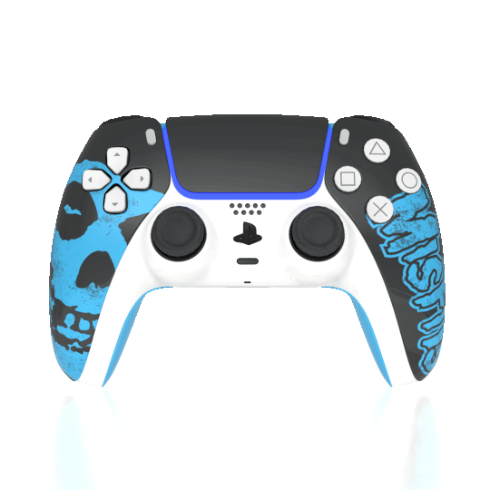 Custom Airbrush Painted Controller Sony PlayStation 5 PS5 -Misfits