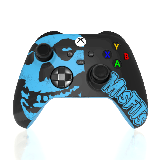 Custom Airbrush Controller Microsoft Xbox Series X - Xbox One S - Misfits