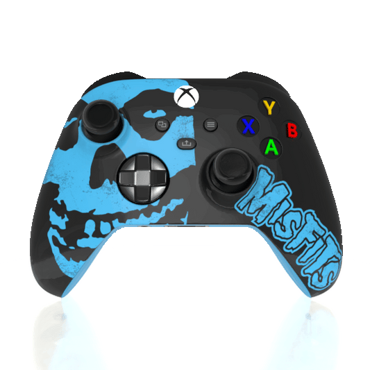 Custom Airbrush Controller Microsoft Xbox Series X - Xbox One S - Misfits