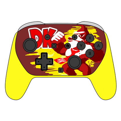 Custom Airbrush Painted Controller Nintendo Switch 2 Two -  DK SSBU Smash Bros Platform Gaming Video Games 