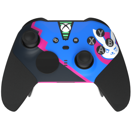Custom Controller Microsoft Xbox One Series 2 Elite - D.VA Overwatch Nerf This Bunny FPS First Person Shooter