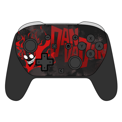 Custom Airbrush Painted Controller Nintendo Switch 2 Two - Anime Dandadan Animation action Cool