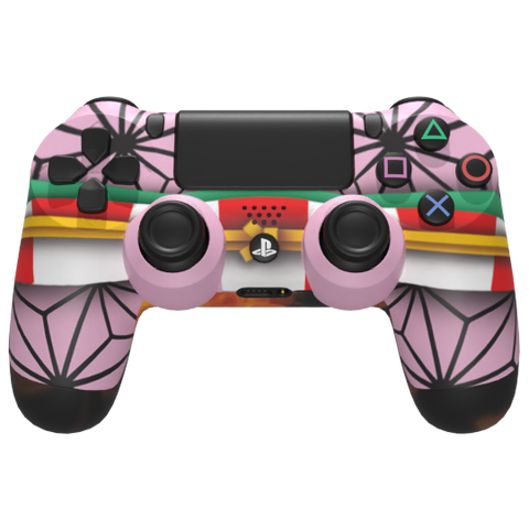 Nezuko Controller PlayStation 4 - Custom Controller - Premium Designs – Controller Chaos
